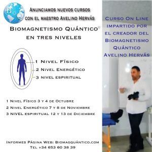 Pack de los 3 cursos Biomagnetismo (Nivel físico, energético y espiritual) 390,00€